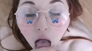 Amatør luder kæreste blowjob