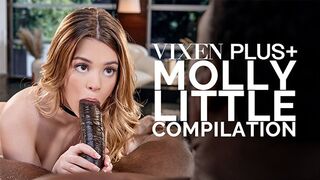 Molly Little compilation with hard fuck