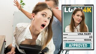 Dårlig pige Una Fe straffet af kredit manager