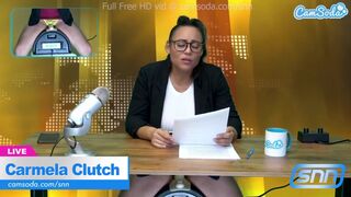 Carmela Clutch Hot Latin News Masturbating Live