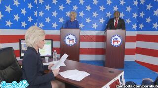 Parker Swayze og Bernie i Trump- Clinton sex parodi