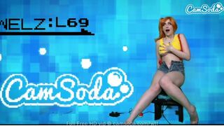 Smykker Blu onanerer vildt i Misty Cosplay