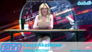 Casca Akashova newscaster milf fantastiske massage live
