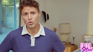 Tørstig cowboy pige River Lynn med en rigtig tyr på hendes stedsøster - s2: e1