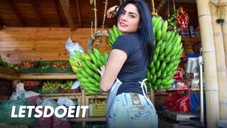 Devora røver olieret til at forføre dybe gonzo fuck - latinoer milf