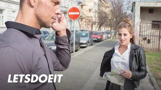 Fantastisk turist Silvia Dellai dybt kneppet af en lokal fyr