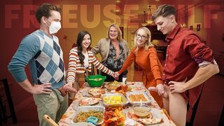 Til Thanksgiving mødes familien for at nyde det, og denne juletid bliver vild