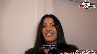 Tysk nørd fyr fucking hot latinsk milf på en date