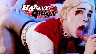 Stor pik i Harley quinn kostume - Mollyredwolf forførelse