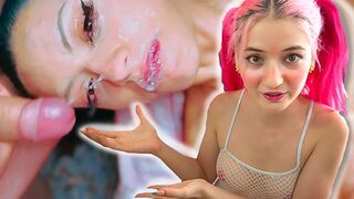 Emma Fiore tittok pige vildt reagerer på Argentine hot porno