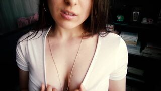 Teenage amatør sorthåret pige med store bryster ashr slappe fuck