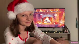 Blød nytårs blowjob og vild sex - godt nytår til alle!
