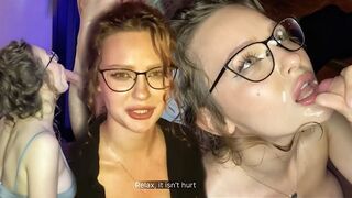 Bryllup gave: vild blowjob med russisk amatør