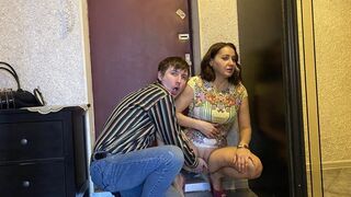 Hot dame suttede levering fyrens pik