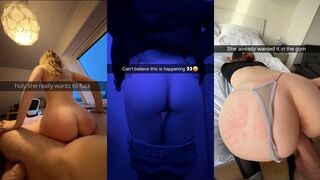 Teenager pigers beskidte sex i snapchat valget