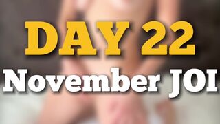 Første dag i november: liderlig onani med en varm milf