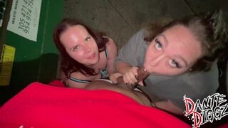 Dobbelt blowjob i Miami gyden med Katja miyatovich og ruby labelle