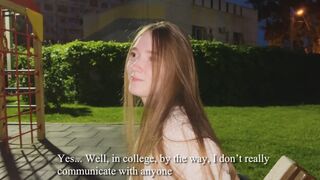 Jeg mødte min klassekammerat på gaden og kneppede hende den dag