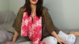 Hot arabisk milf hard- kneppede hans store røv