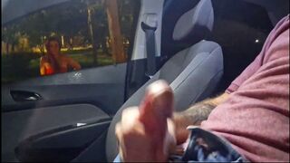 Risiky whacking for en rød teenager på gaden