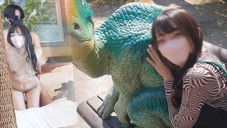 Wild zoo date med en amatør, big- breasted skønhed og hård fuck japansk stil