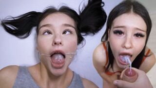 Matty Mila Perez lærer at sutte pik