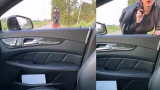 Jeg hentede den store sorthårede luder fra gaden og kneppede hende under broen