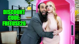 Hot Amatør Sex med Zoey Uso på FreeUse Channel med store Bryster og Wild Suck