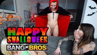 Bang Bros Netværket præsenterer: Vild Halloween sex fest med to lækre piger