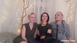 Vincent, Sofia og Flo deler varm kærlighed med tre