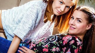 Eveline Dellais vilde ridning med tohovedet pik